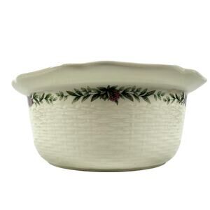 Noritake Conservatory Gala Cuisine 7915 Japan Large Round Serving Bowl-Excellent